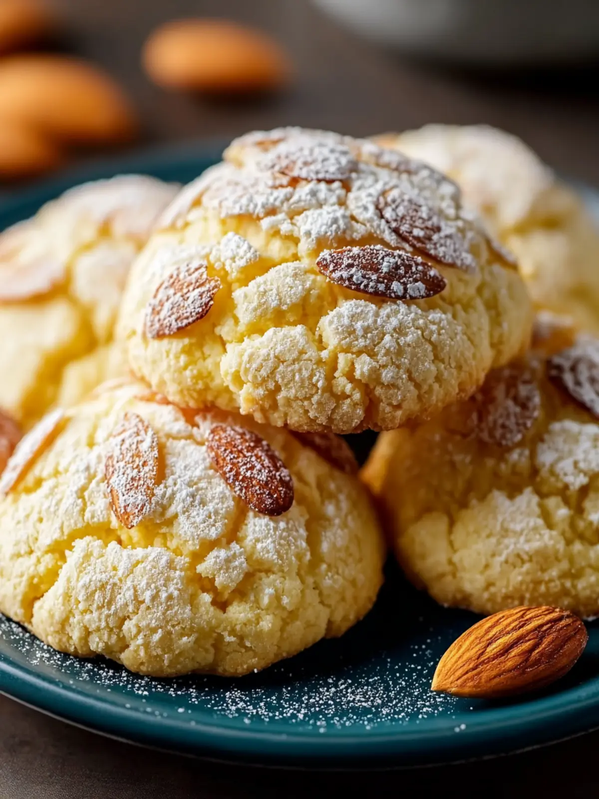 Italian Almond Ricotta Cookies First Image