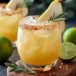 Refreshing Honey Pear Margarita No Alcohol Recipe Delight First Image
