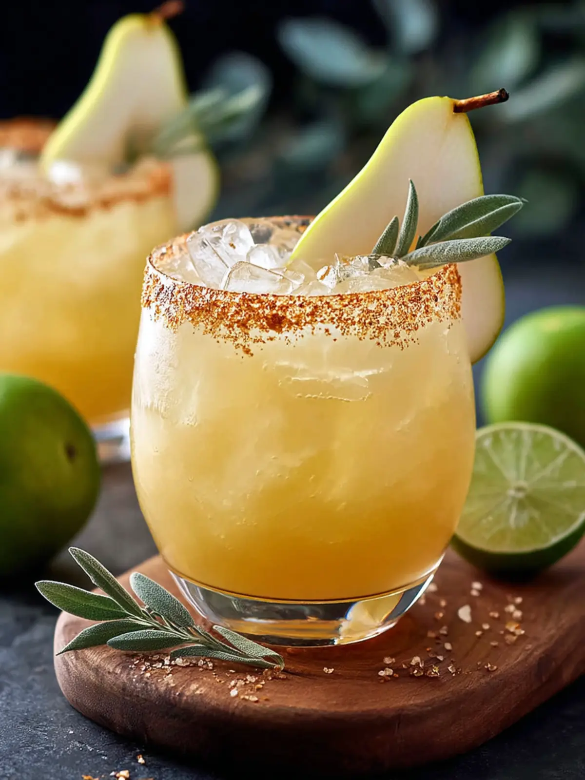 Refreshing Honey Pear Margarita No Alcohol Recipe Delight First Image