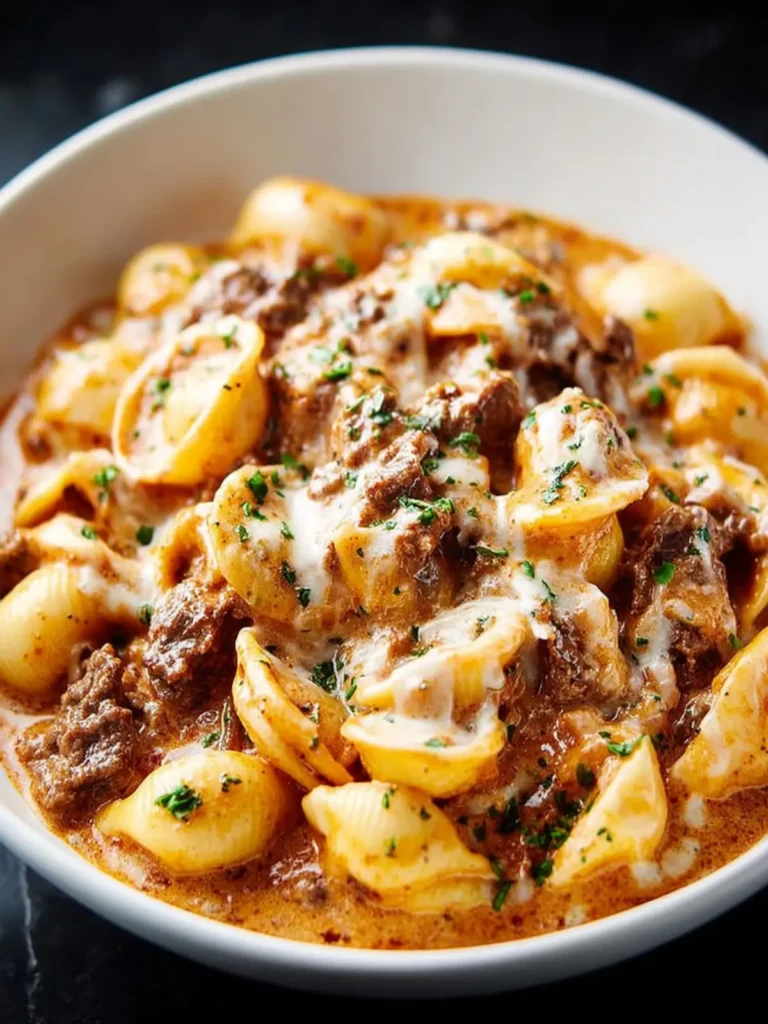 Creamy Beef and Shells: The Ultimate One-Pot Comfort Dinner You’ll Make Again and Again First Image