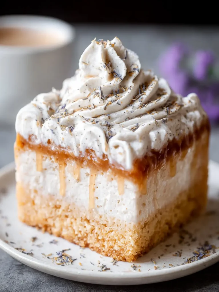 London Fog Cake – A Soft, Aromatic Earl Grey Dessert Inspired by the Classic Tea Latte First Image