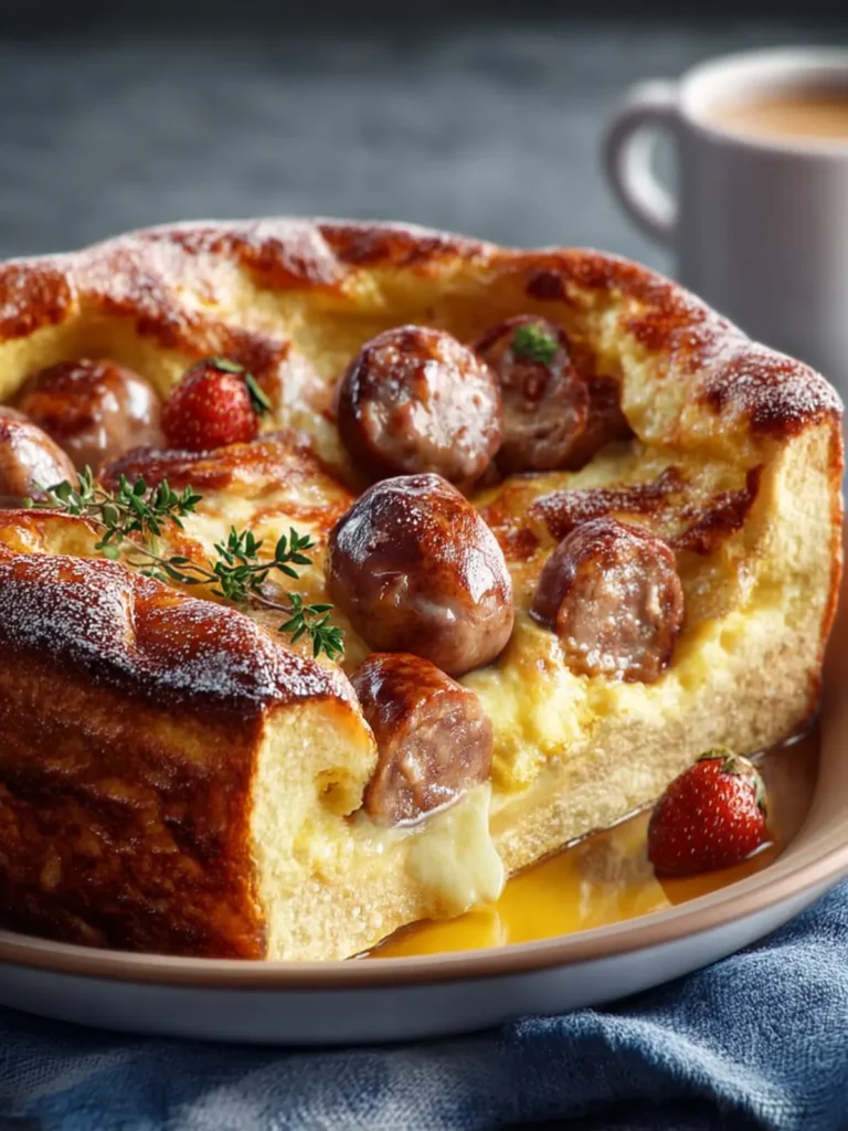 Pancake Sausage Casserole First Image