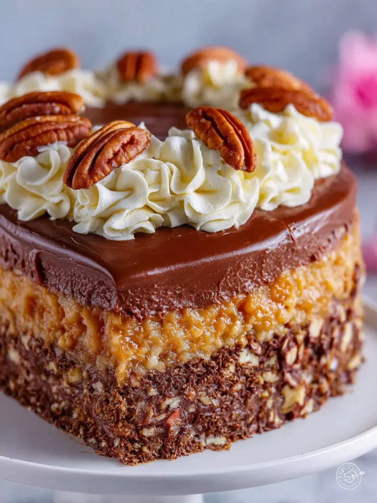 German Chocolate Cake First Image