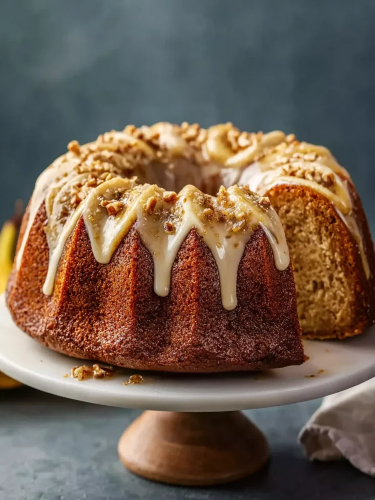 Banana Bundt Cake First Image