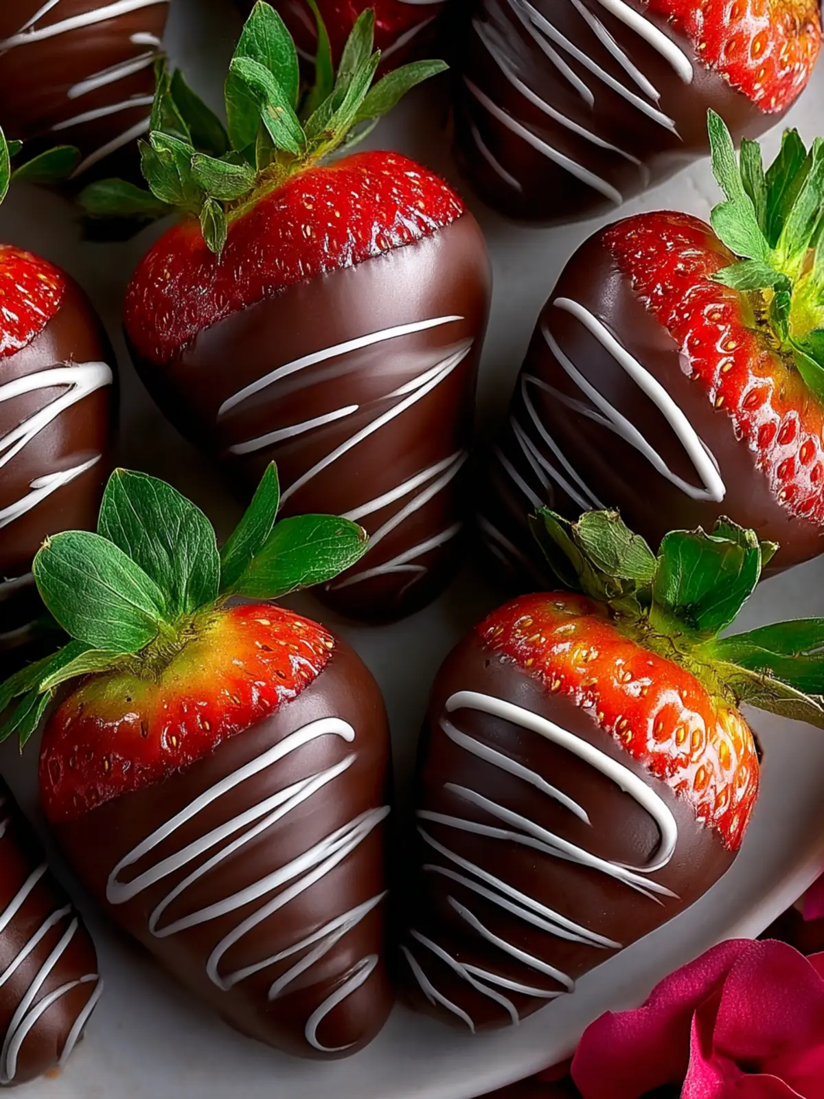 Indulge in Valentine’s Day Chocolate Covered Strawberries First Image