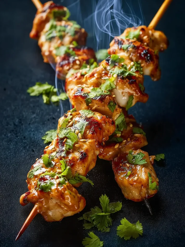 Bang Bang Chicken Skewers First Image