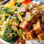 Peanut Butter Tofu Stir Fry First Image