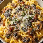 Caramelized Leek and Mushroom Gruyere Pasta: A Cozy, Gourmet Meal Ready for Any Night of the Week First Image