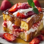Strawberries & Cream French Toast Casserole: Delight! First Image