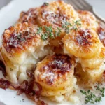 Irresistible Caramelised Onion, Gruyère & Thyme Potatoes First Image