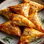 Irresistible Pumpkin Ricotta Stuffed Phyllo Triangles First Image
