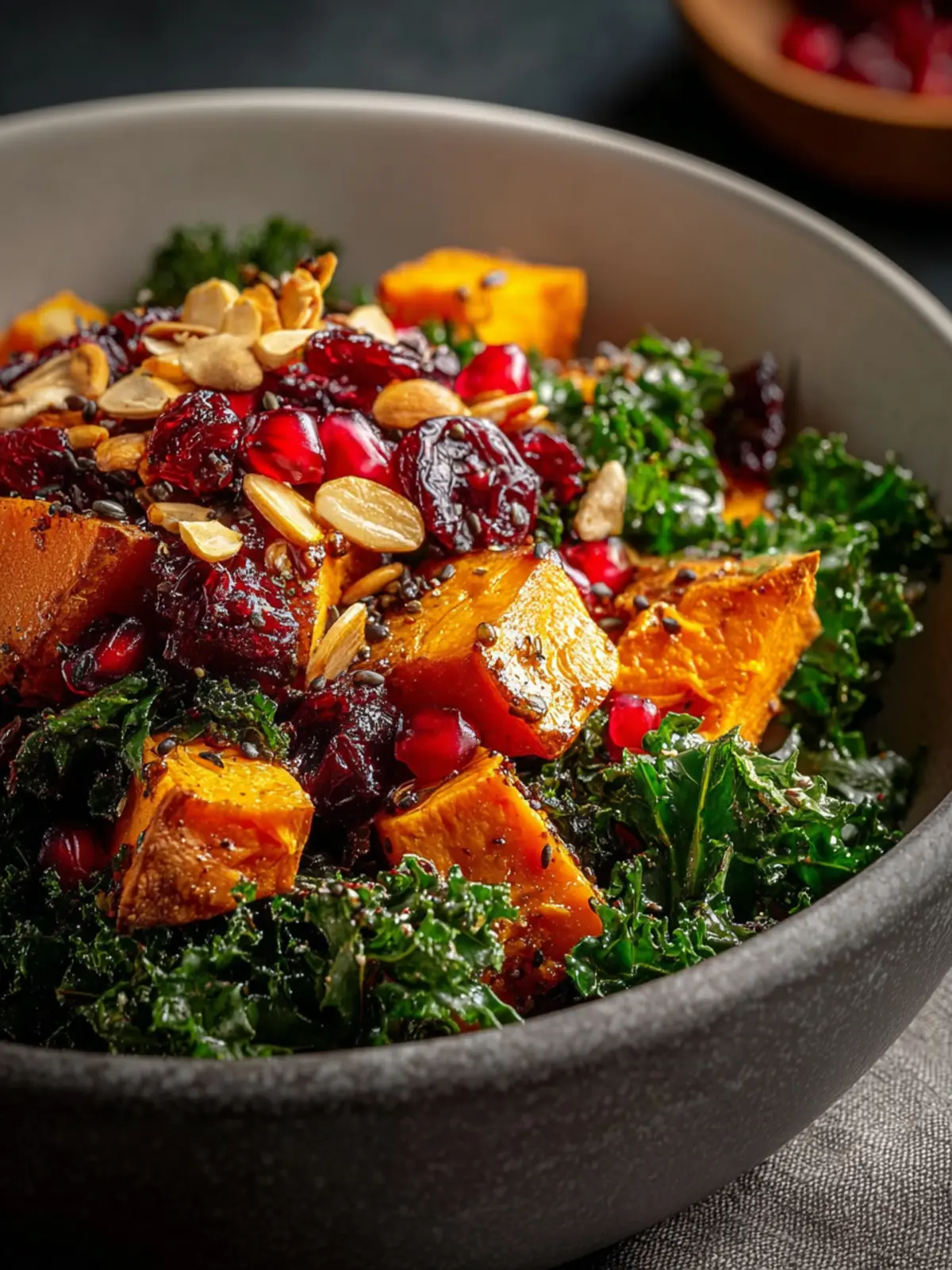 Vibrant Winter Harvest Kale and Sweet Potato Bowl Recipe First Image