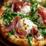 Irresistible Prosciutto and Honey Burrata Pizza Recipe First Image