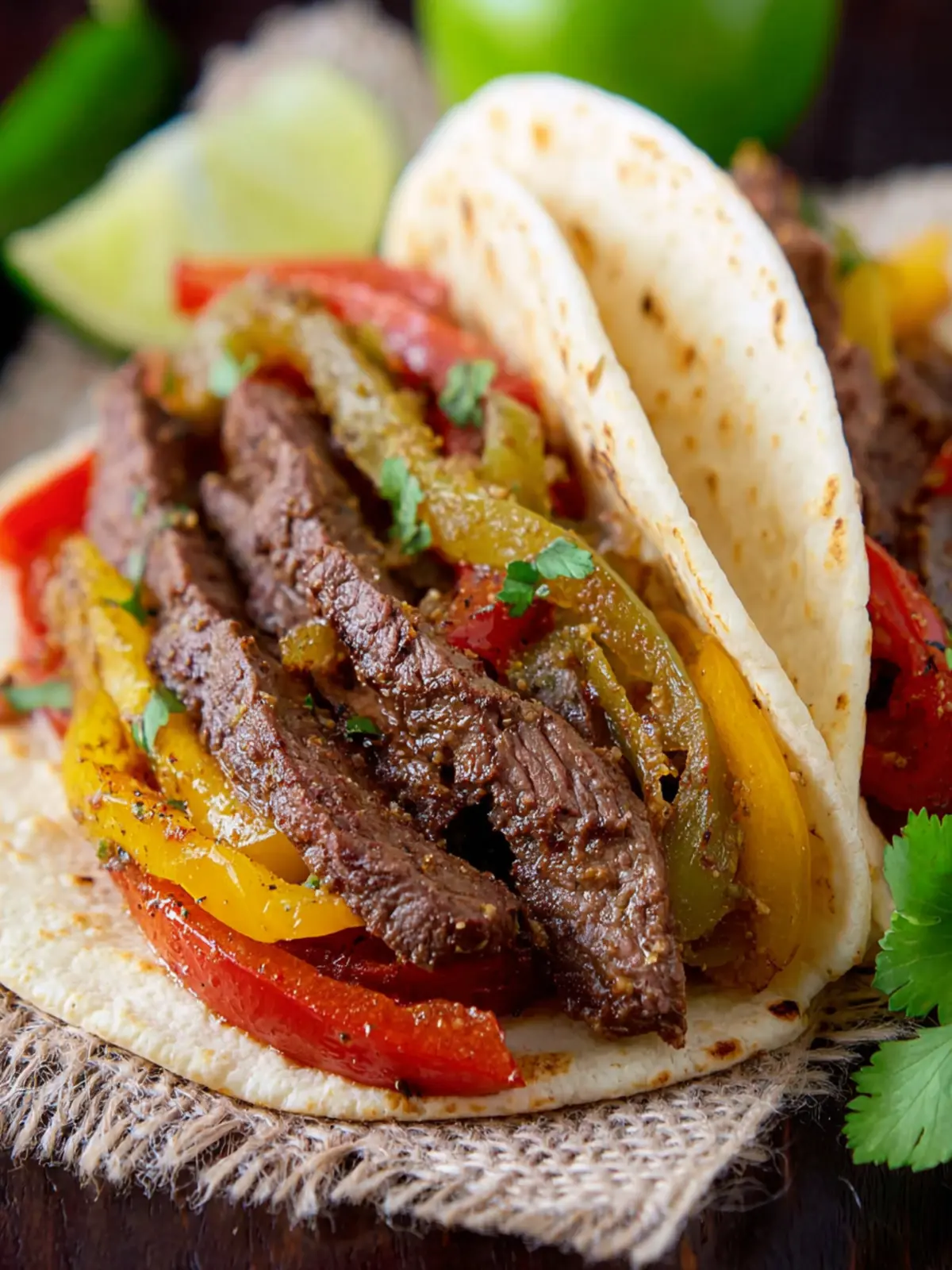 Sheet Pan Beef Fajitas First Image