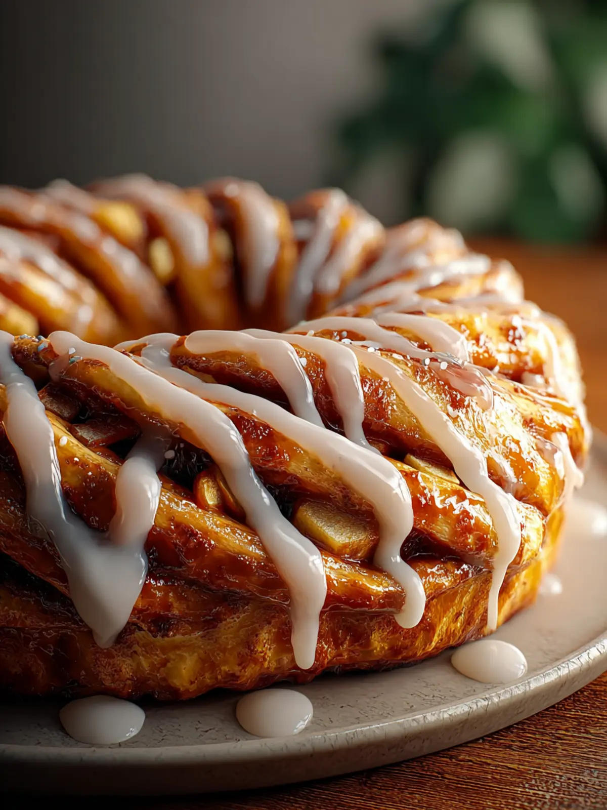 Delicious Apple Kringle with Vanilla Glaze Recipe to Savor First Image