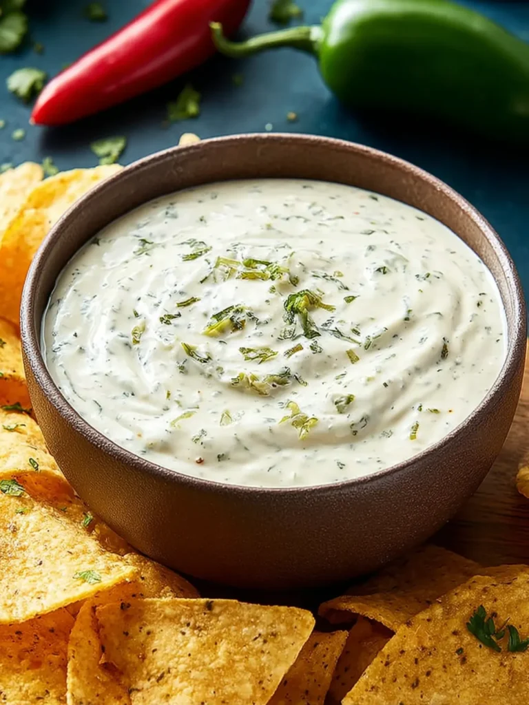 Irresistible Copycat Chuy’s Creamy Jalapeno Ranch Dip First Image