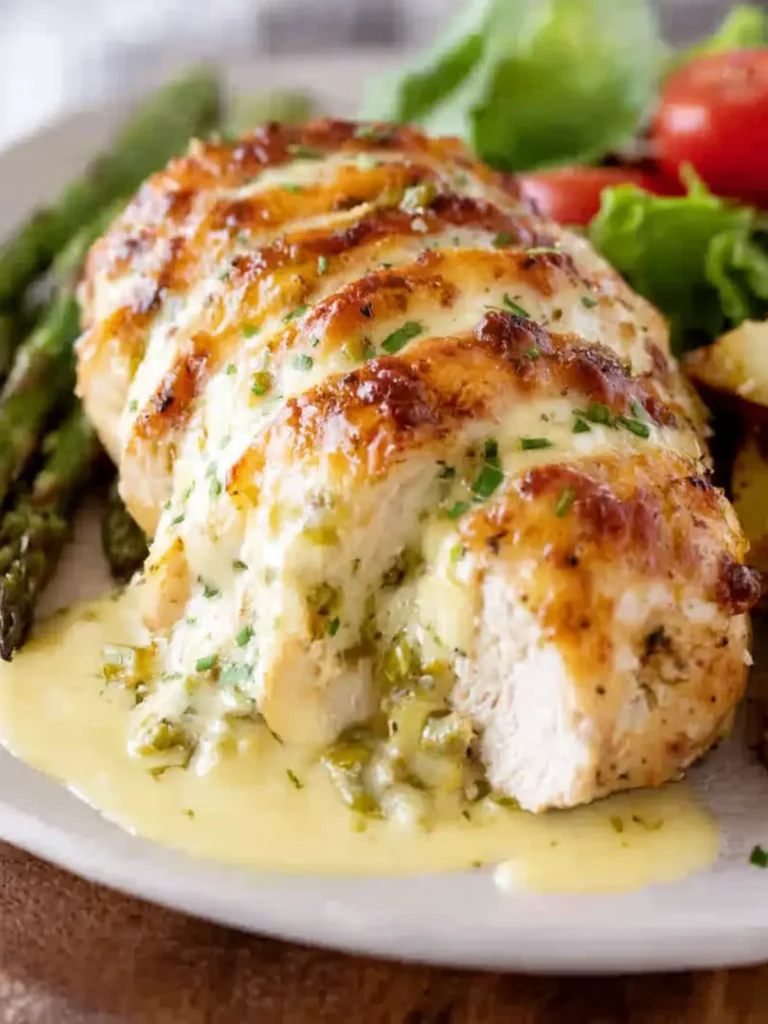 Green Chile Hasselback Chicken Recipe First Image