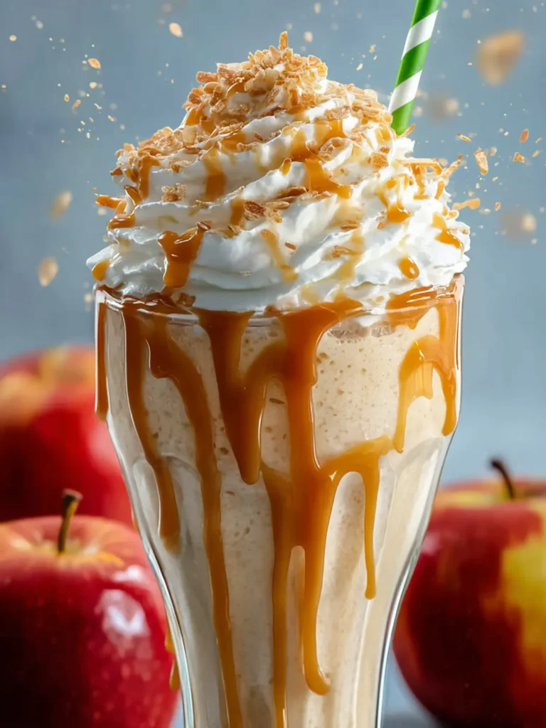 Irresistible Caramel Apple Milkshake Recipe to Savor First Image