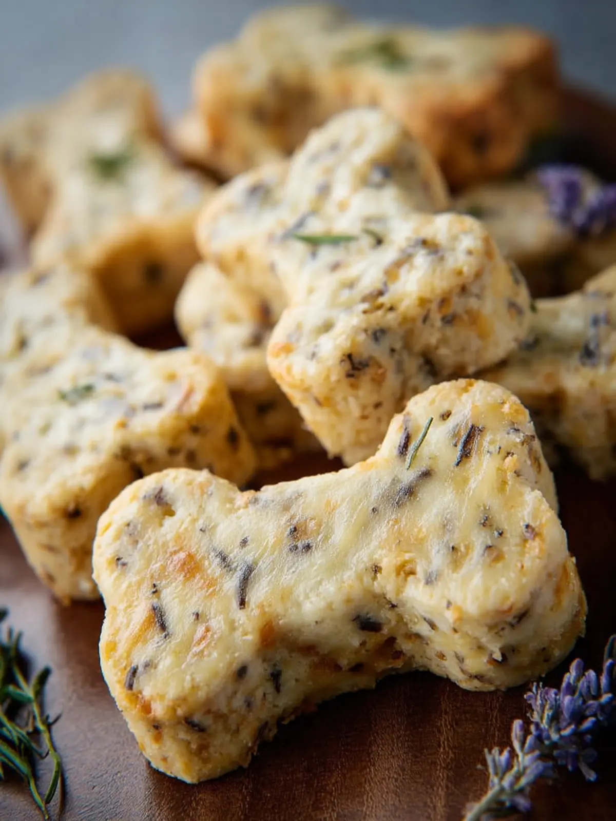 Chicken and Wild Rice Dog Biscuits First Image