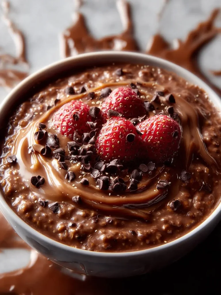 Brownie Batter Overnight Oats First Image