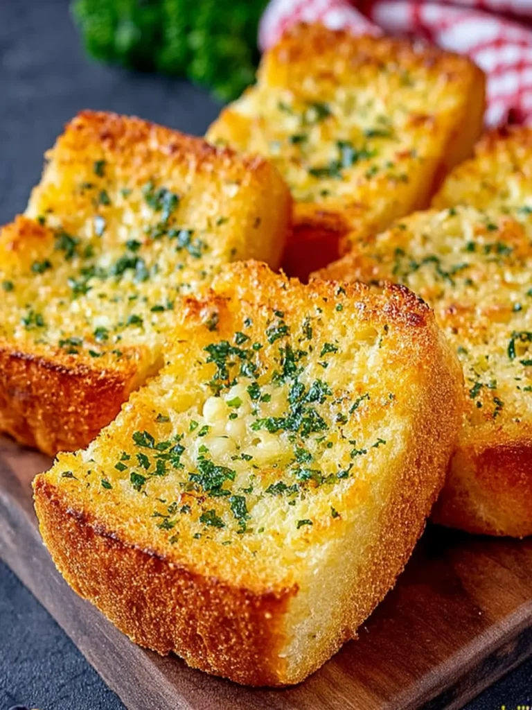 Crusty Garlic Bread First Image