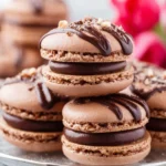 Chocolate Macarons First Image