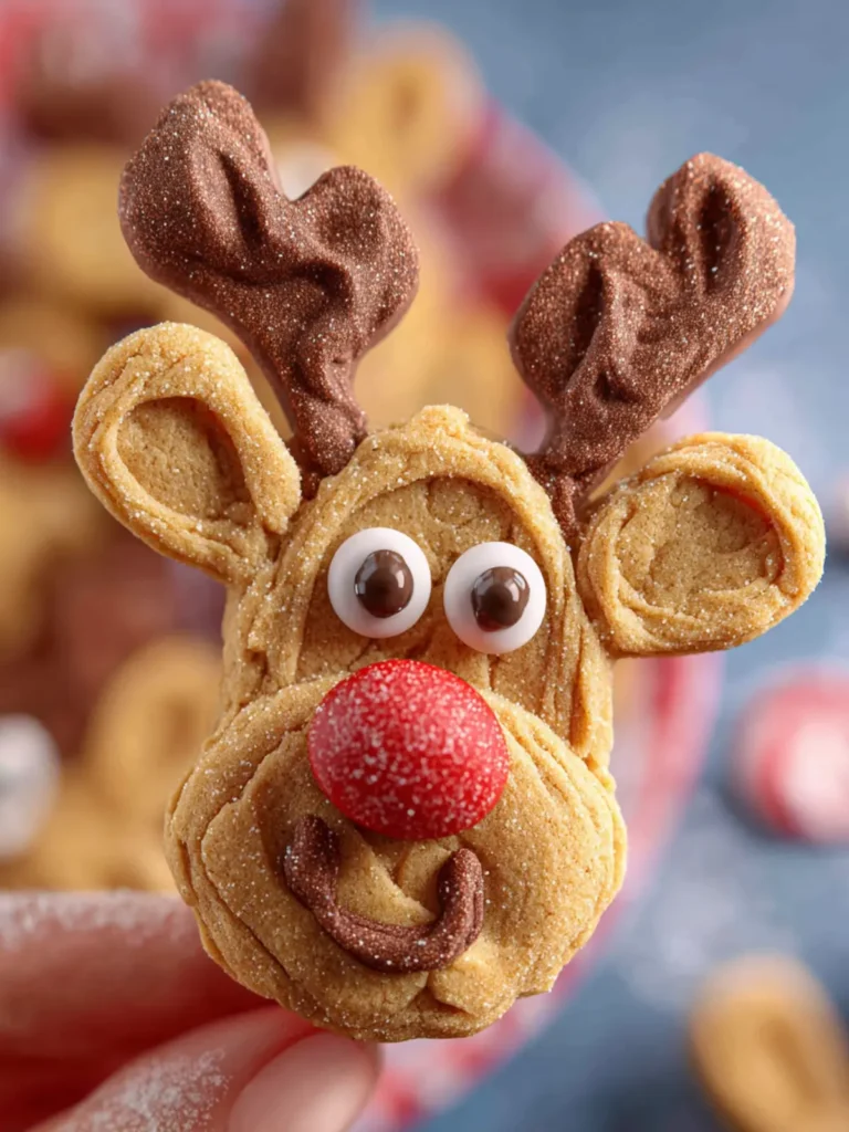 Rudolph Reindeer Cookies First Image