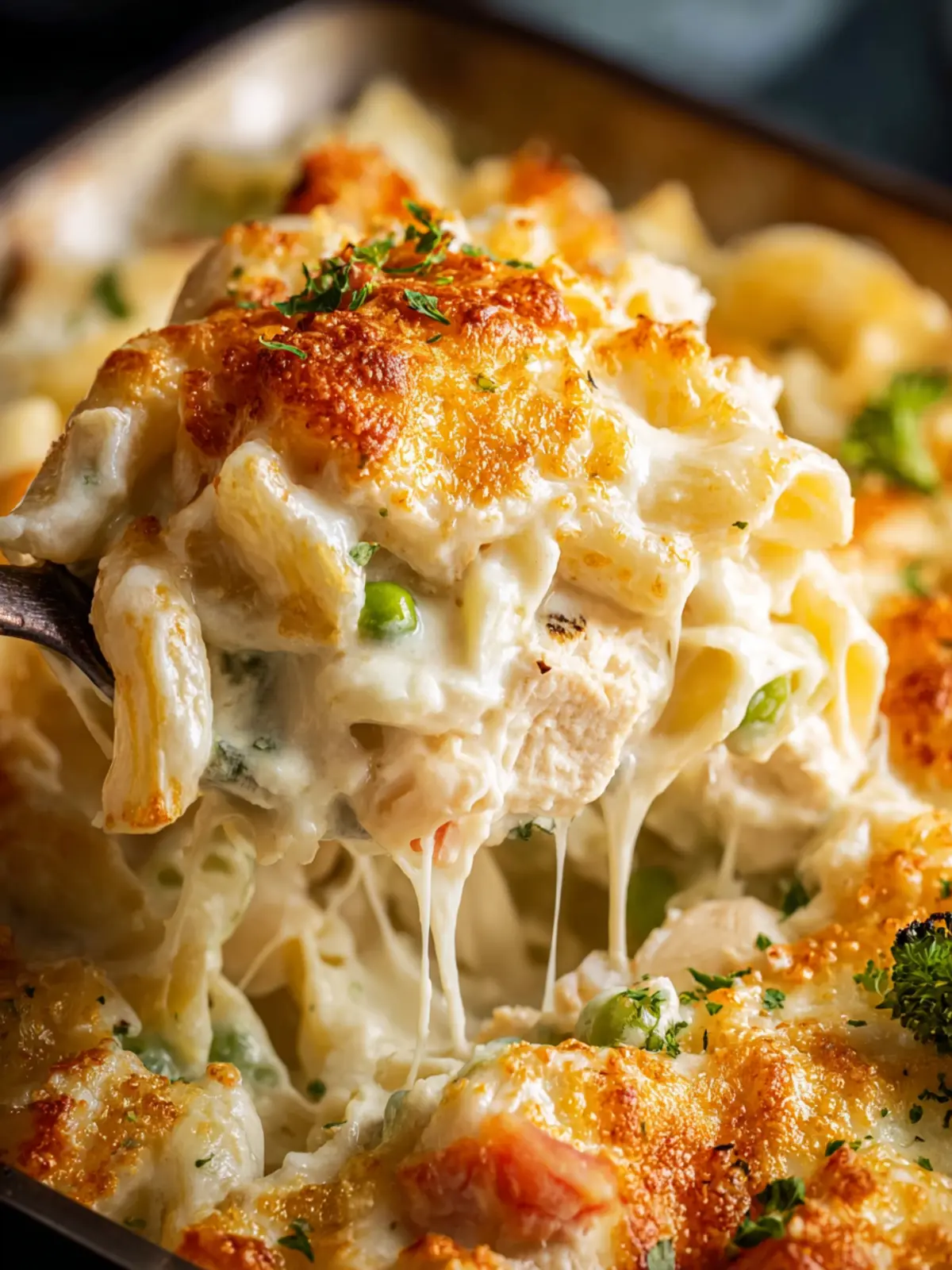 Irresistible Chicken Alfredo Bake Recipe for Comfort Food Lovers First Image
