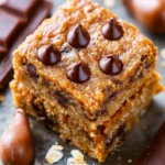 Healthy Oatmeal Chocolate Chip Bars First Image