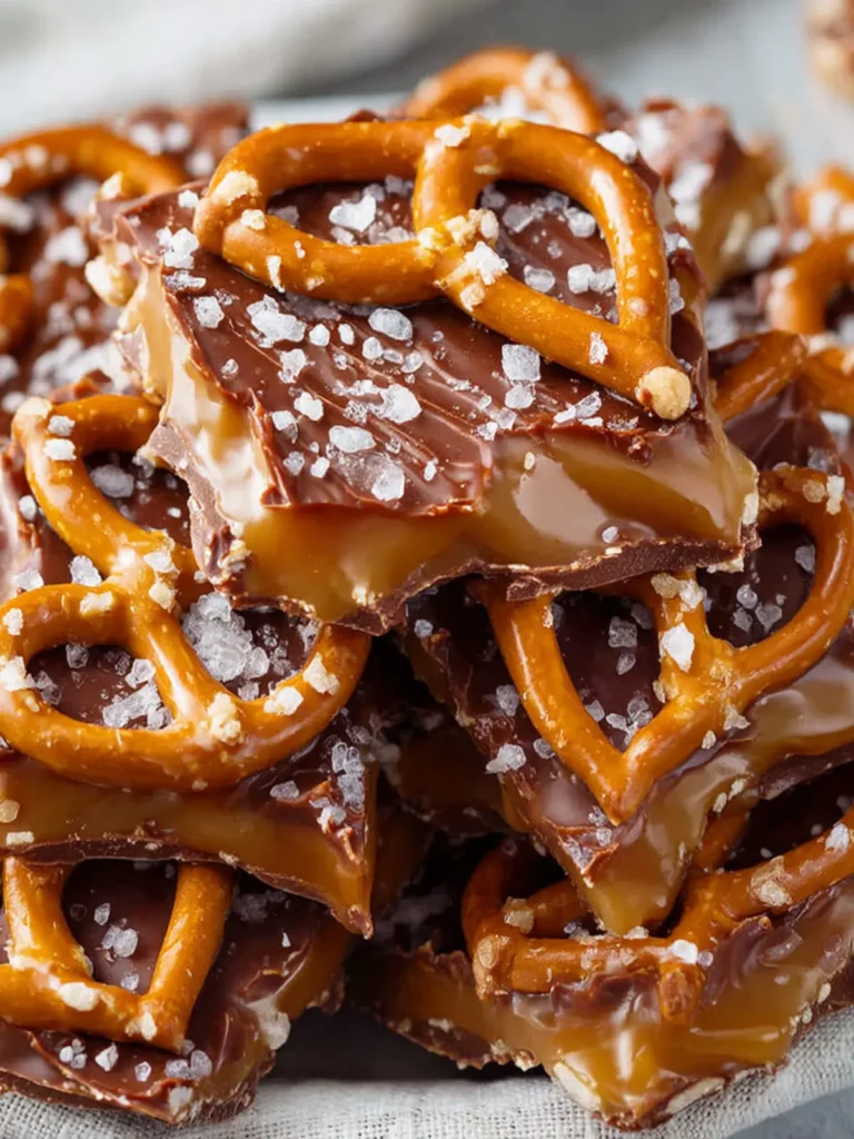 Gluten-Free Salted Caramel Pretzel Bark First Image