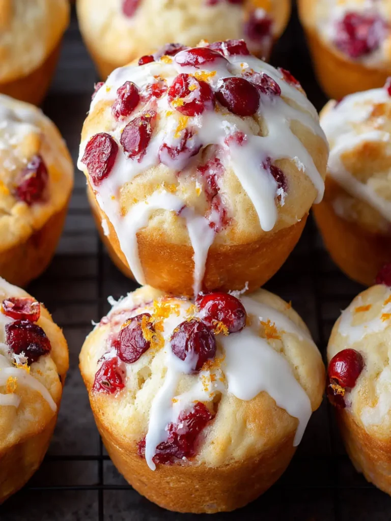 Cranberry Orange Cottage Cheese Muffins First Image
