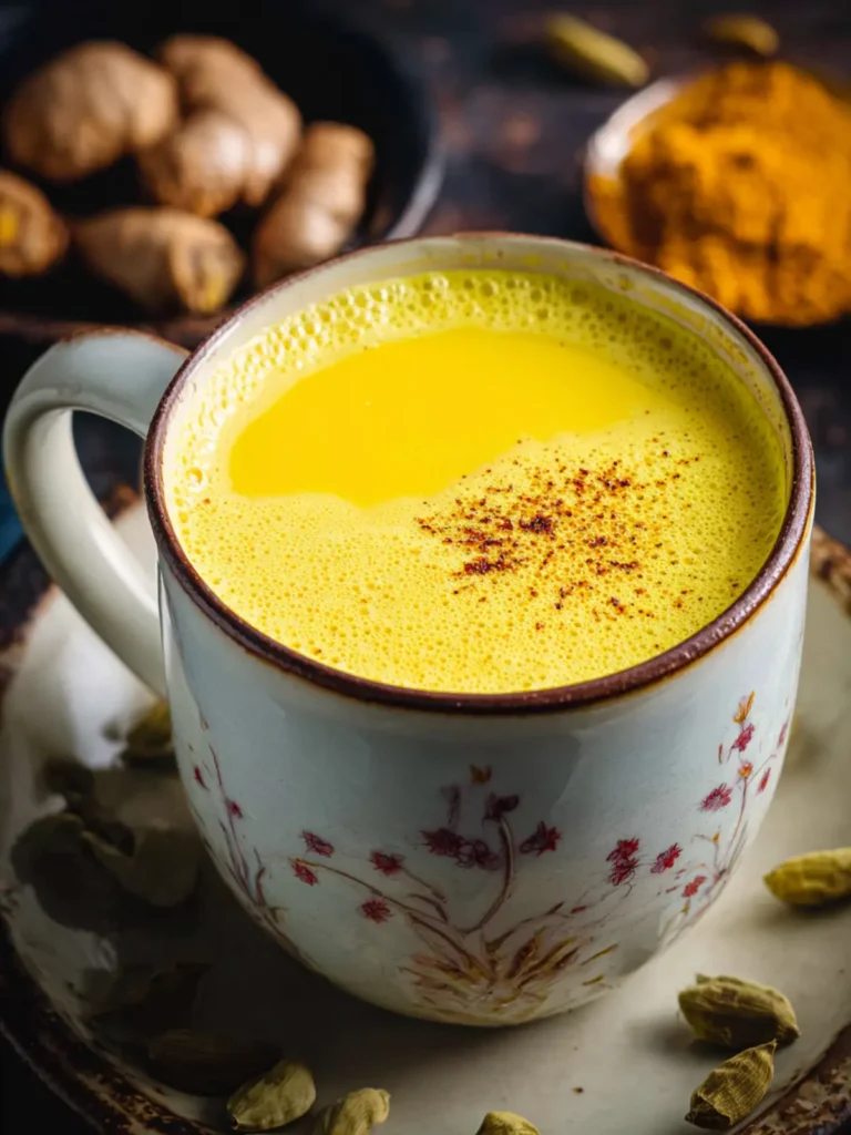 Haldi Doodh (Golden Turmeric Milk) First Image