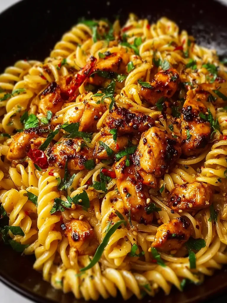 Honey Pepper Chicken Pasta First Image