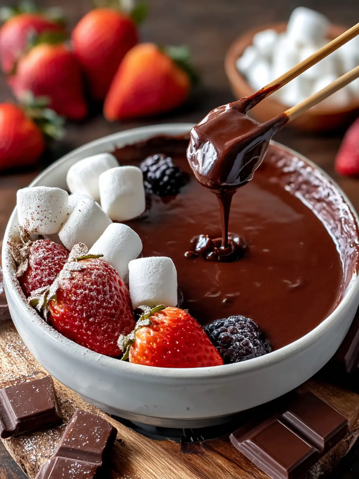 Irresistible Crock Pot Chocolate Fondue Recipe for Indulgence First Image