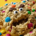 No Flour Monster Cookies First Image