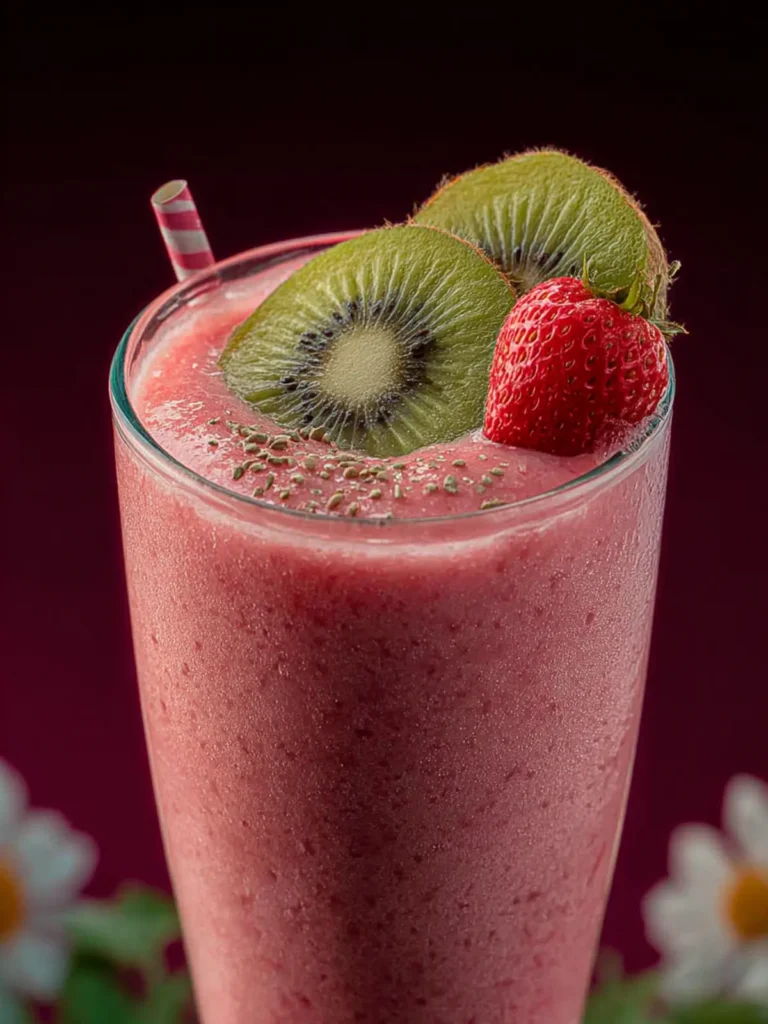 Strawberry Banana Kiwi Smoothie First Image