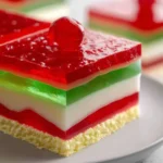 Triple Layer Christmas Jell-O First Image
