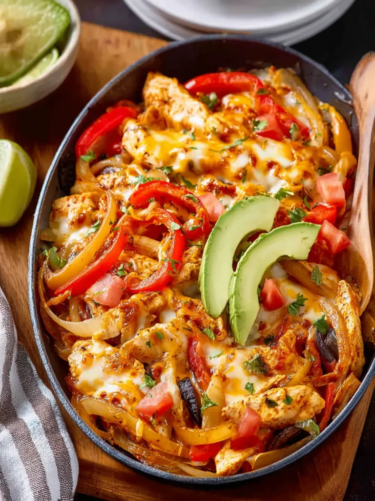 Chicken Fajita Casserole First Image