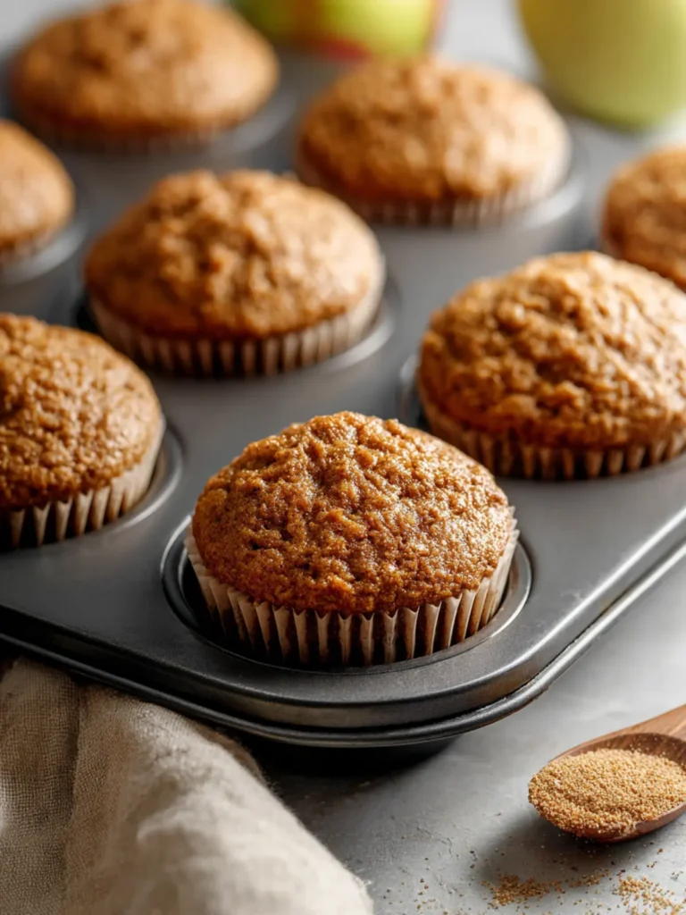 Easy, One-Bowl Applesauce Muffins First Image