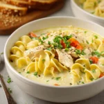 Creamy Chicken Noodle Soup First Image