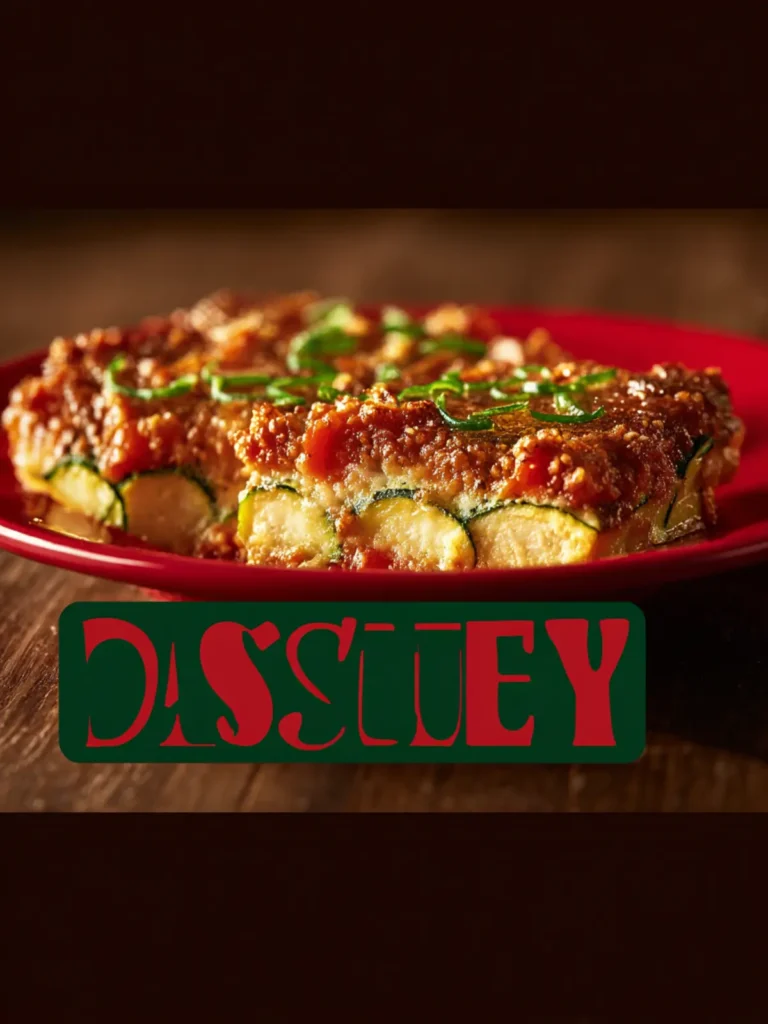 Ground Turkey Zucchini Casserole Recipe First Image