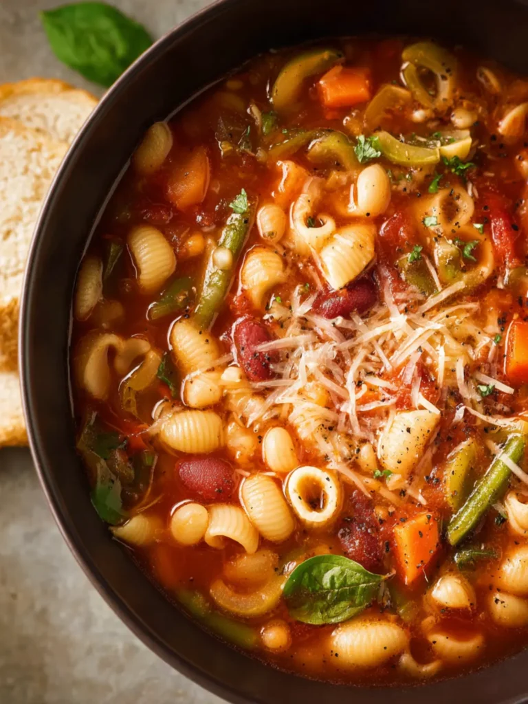 Instant Pot Minestrone Soup First Image