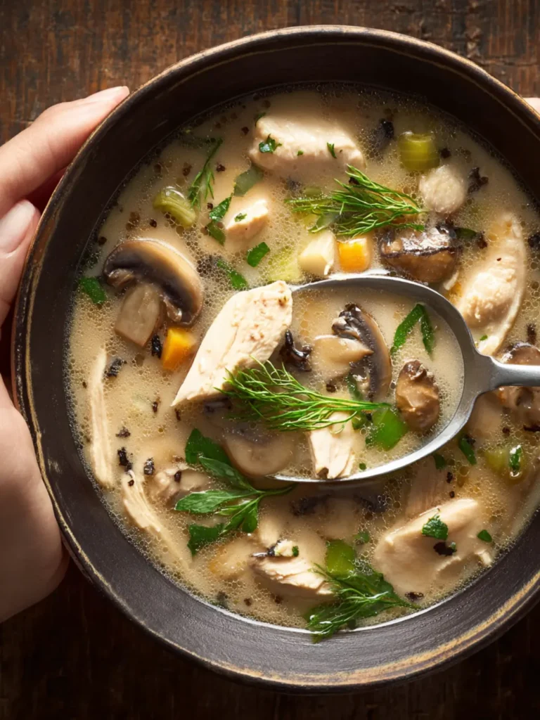 Chicken Mushroom Soup First Image