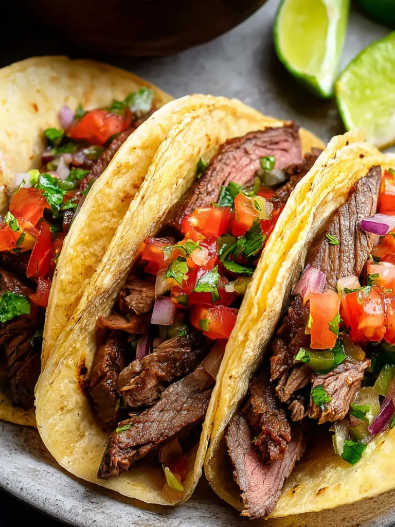 Irresistible Carne Asada Tacos: A Flavor Explosion Awaits First Image