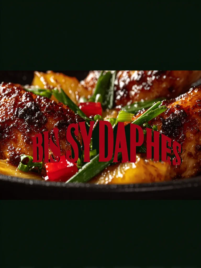 Brown Sugar Pineapple Chicken Recipe First Image