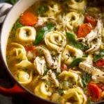 Chicken Tortellini Soup First Image