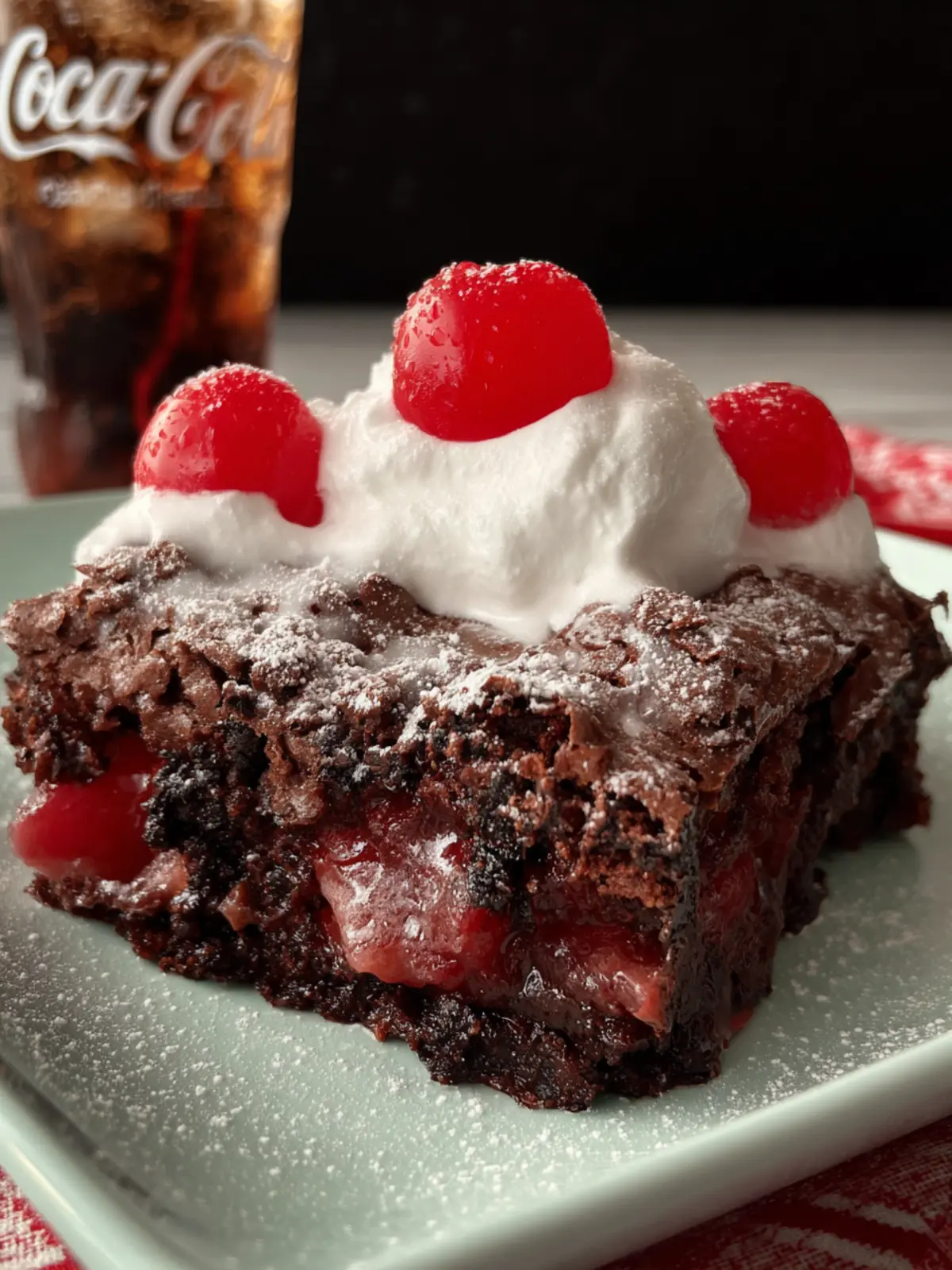 4-Ingredient Cherry Coke Cake (Inspired by a Roy Rogers!) First Image