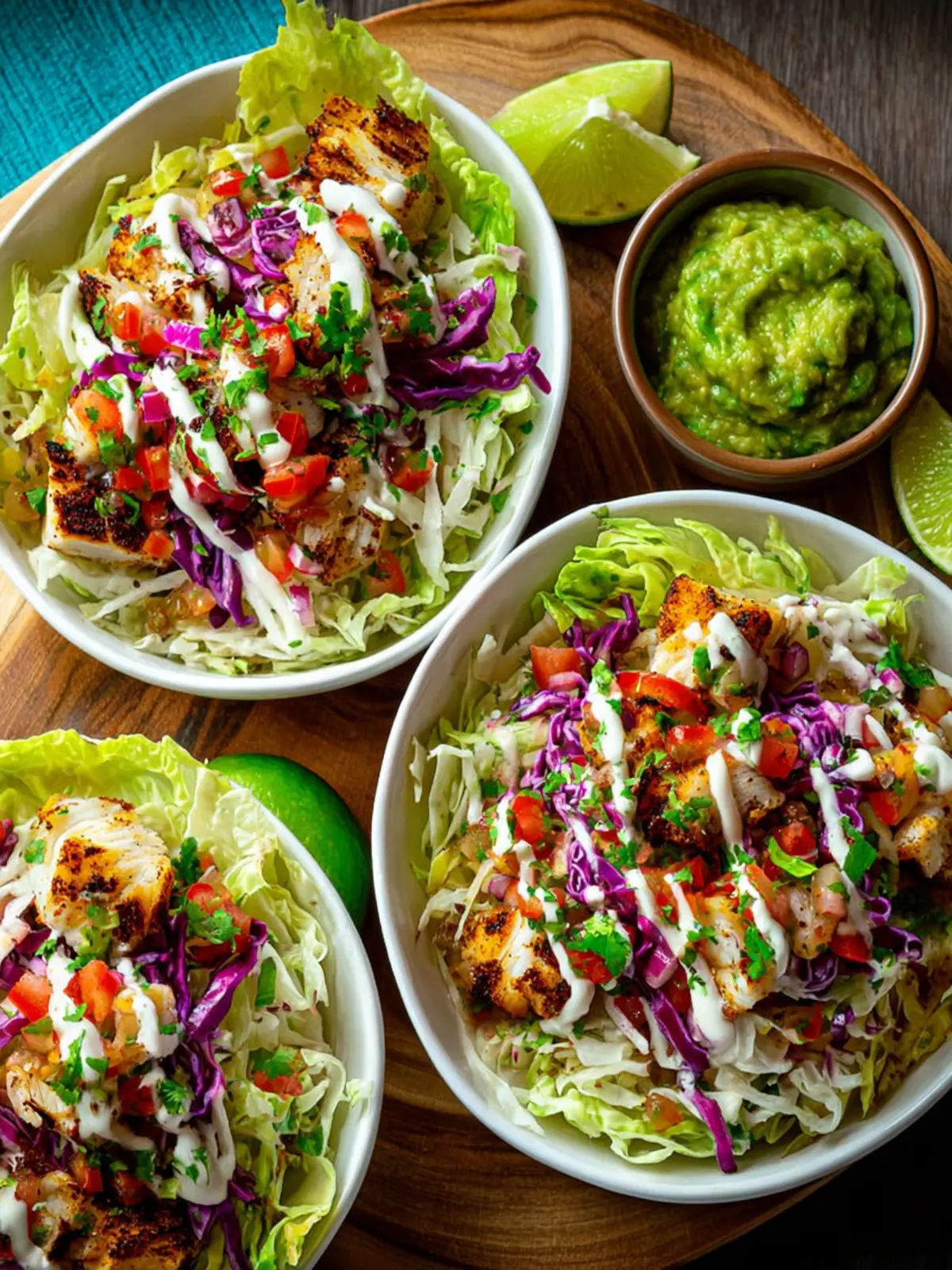 Fish Taco Cabbage Bowls First Image
