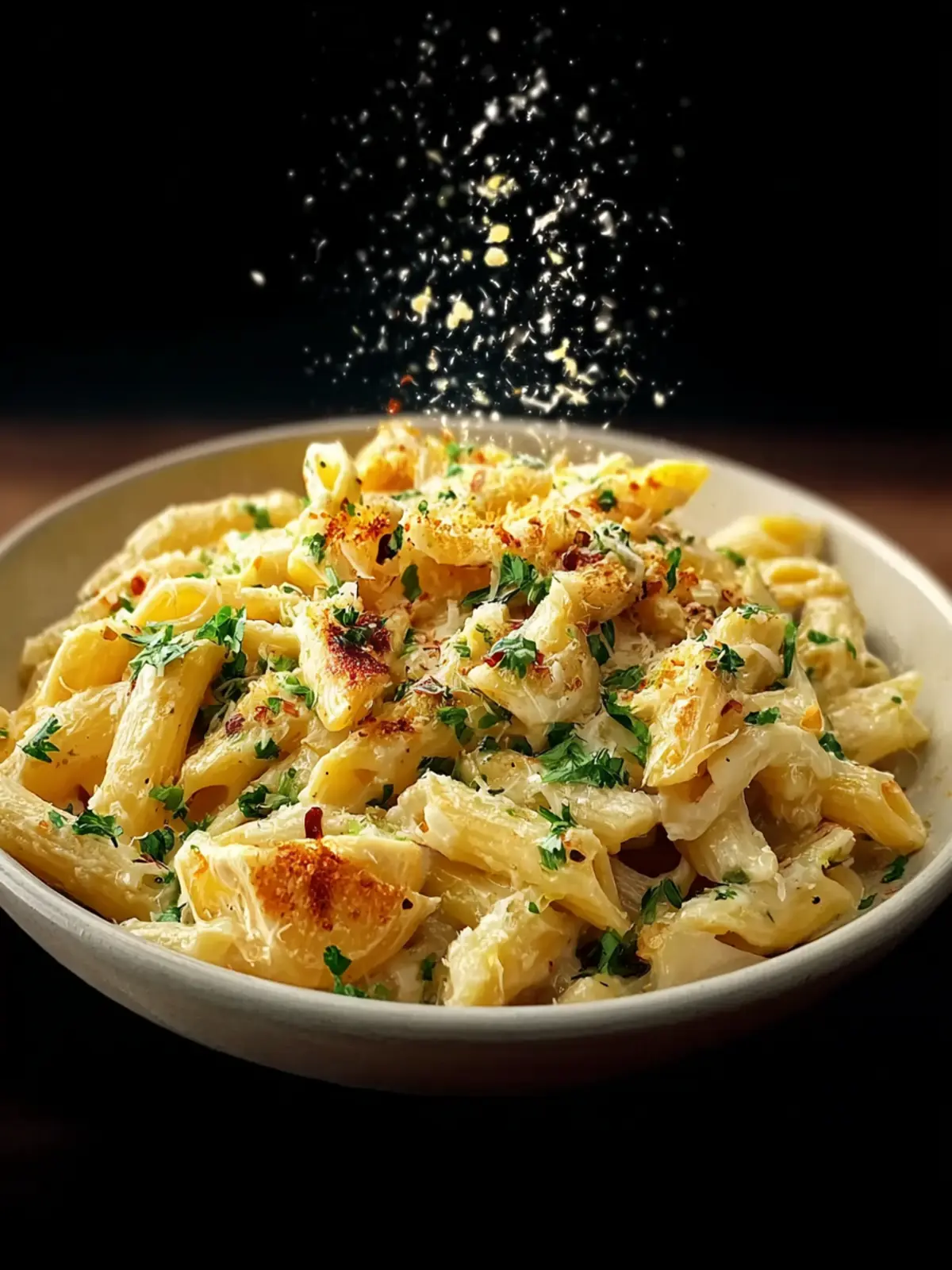 Garlic Parmesan Pasta First Image