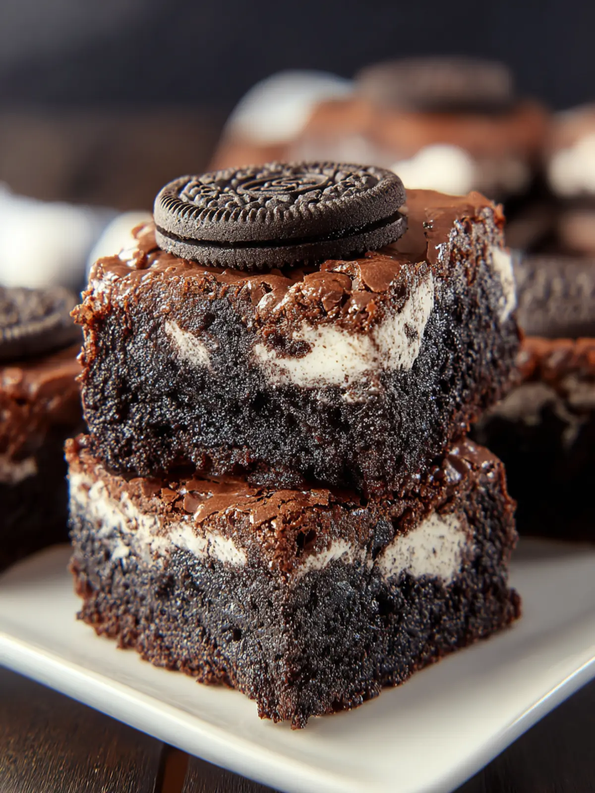 Irresistible Oreo Brownies: A Fudgy Delight Recipe First Image